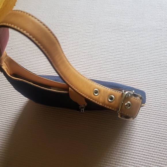 SOLD - COACH Vintage  Y2K  Hampton Hobo Purse - Denim - Picture 7 of 13